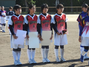 第32回石川県中学校新人大会　閉会式の模様４